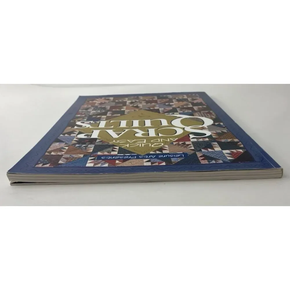 Leisure Arts QUICK AND EASY SCRAP QUILTS Quilt Pattern Booklet